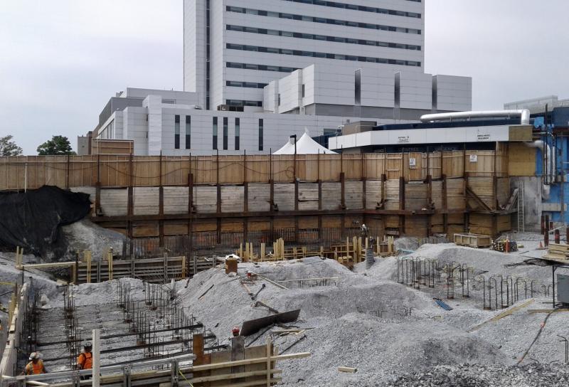 Vue du chantier