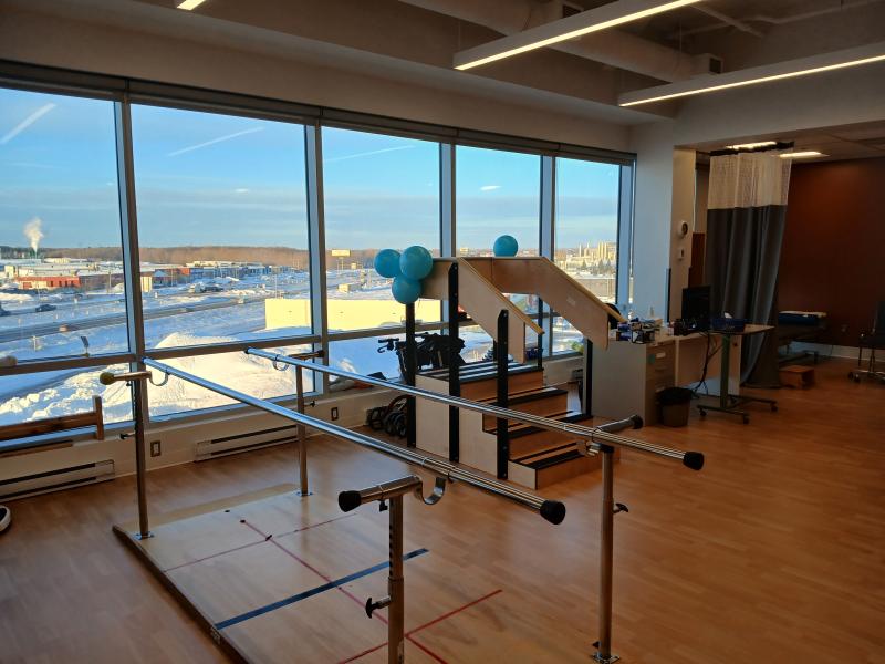 Salle d'exercices