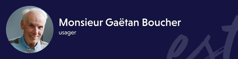 M. Gaëtan Boucher 