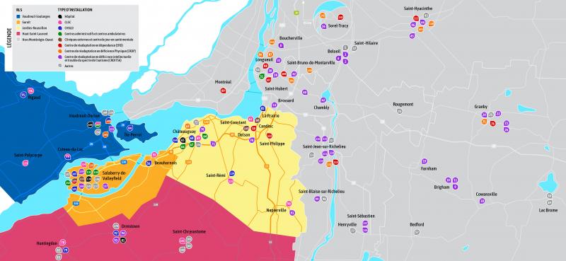 Carte du territoire