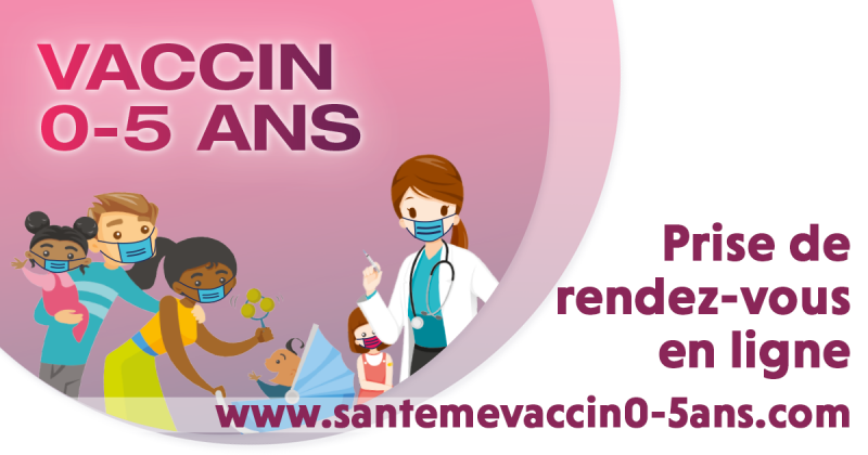 vaccination 0-5 ans
