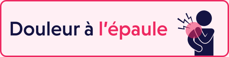 Douleur à l'épaule