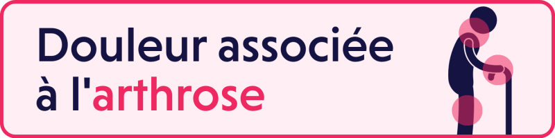 Douleur associée à l'arthrose