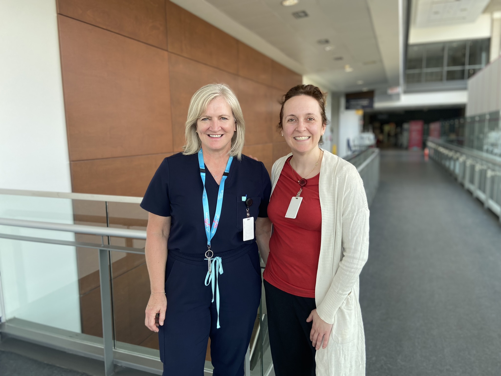 Josée Marier et Emmanuelle Chicoine, pharmaciennes