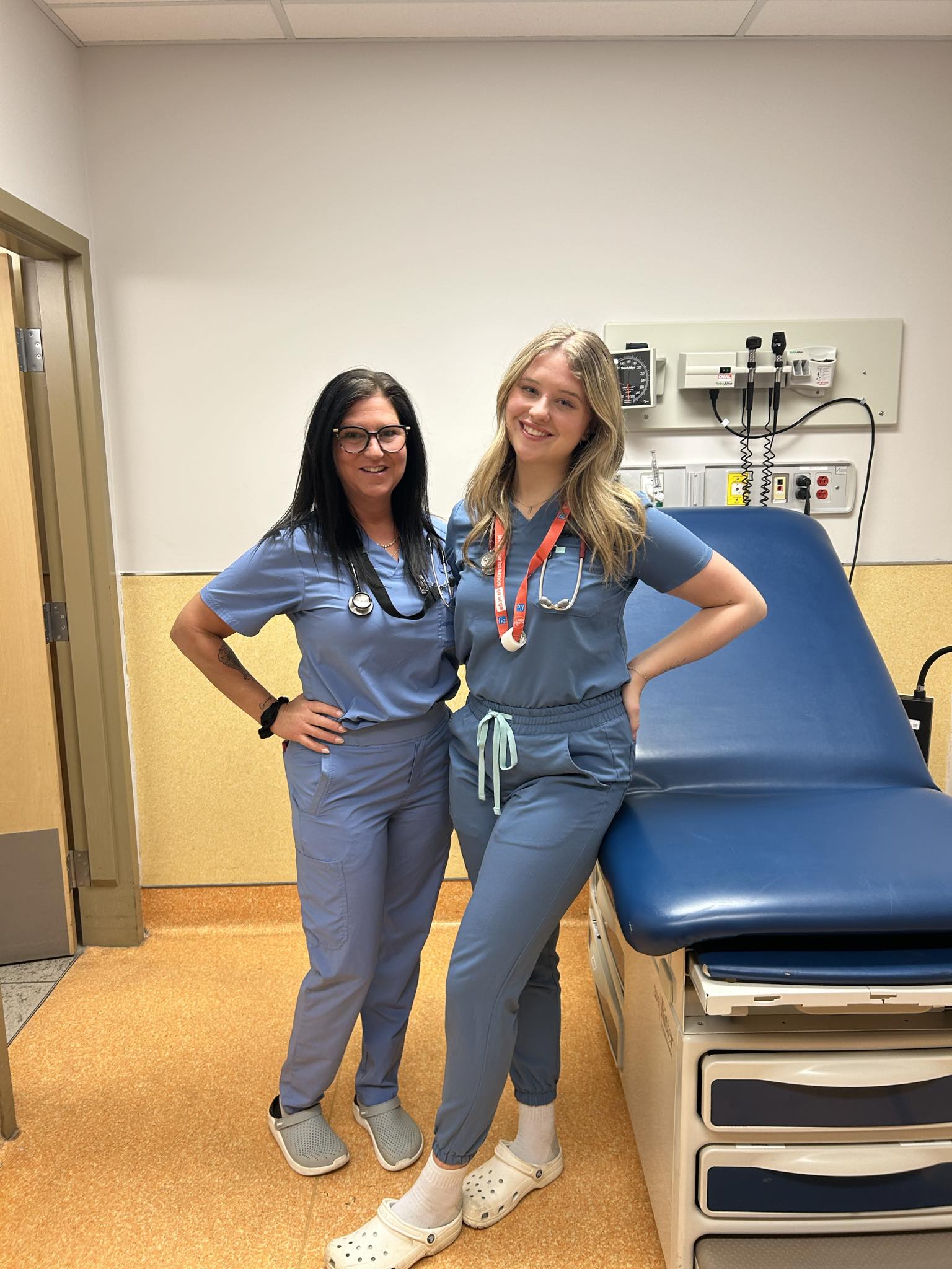 Sonia et Shanelle, infirmières à l'Hôpital Anna-Laberge