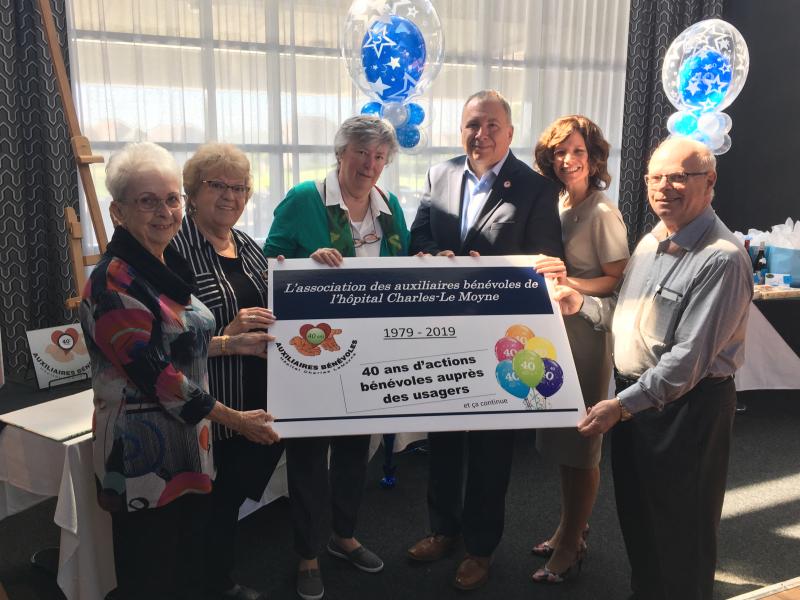 L’Association des auxiliaires bénévoles  de l’Hôpital Charles-Le Moyne